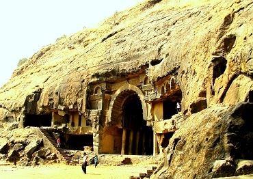 Ancient Buddhist caves with stupas at the center. It is far from Lonavala, going by Lonavala cab service is a good choice.